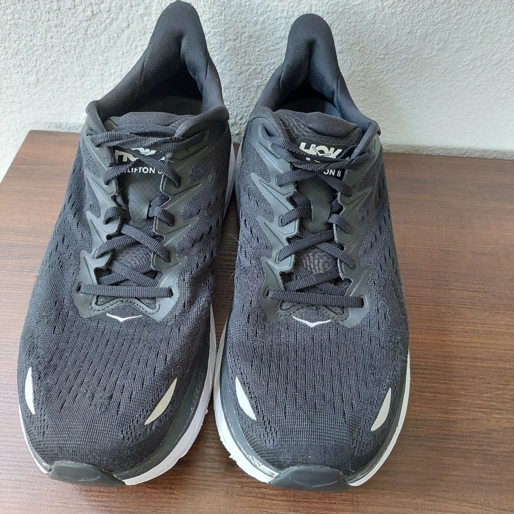 Hoka‎ Clifton 8 Black Size 12D